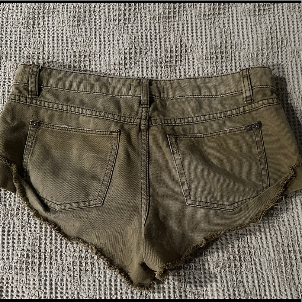 Free people denim short sz. 28